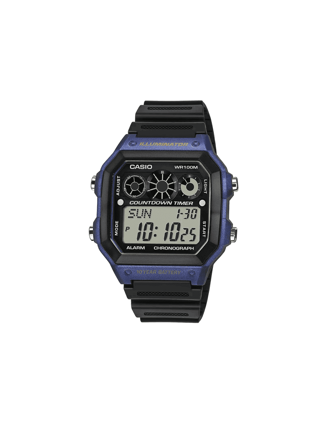 Buy Casio D107 AE 1300WH 2AVDF Youth Watch In India I Swiss Time House