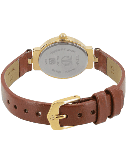 Titan watches for on sale womens leather belt