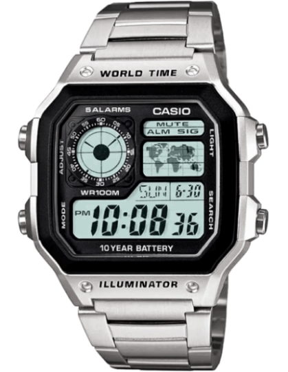 Buy Casio D099 AE-1200WHD-1AVDF Youth Watch in India I Swiss Time H...