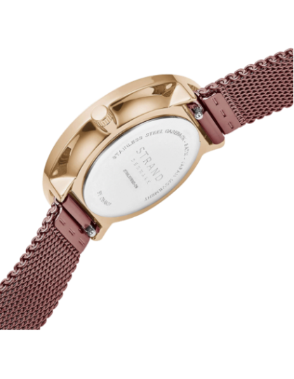 DressBerry Women Rose Gold-Toned Analogue Watch DB-SS21-1E - Price History