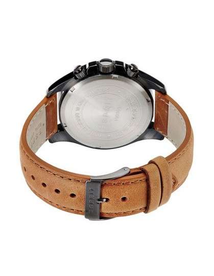 Esprit leather online watch