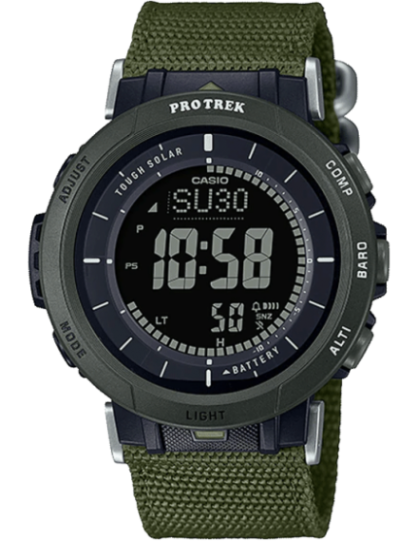 Casio Outdoor Digital Grey Dial Men's Watch-PRG-240-1DR (SL47