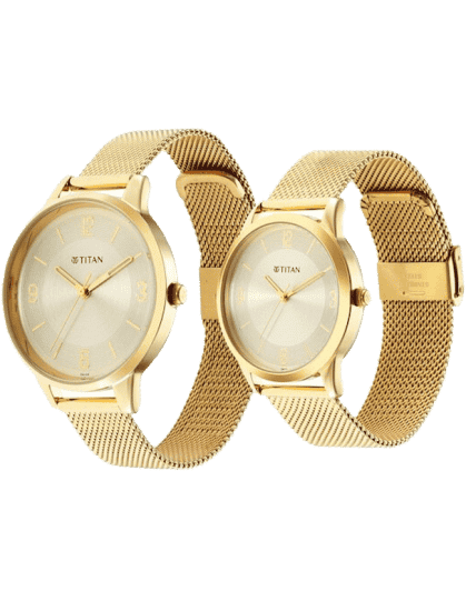 Buy Titan 18062648YM01 Watch in India I Swiss Time House