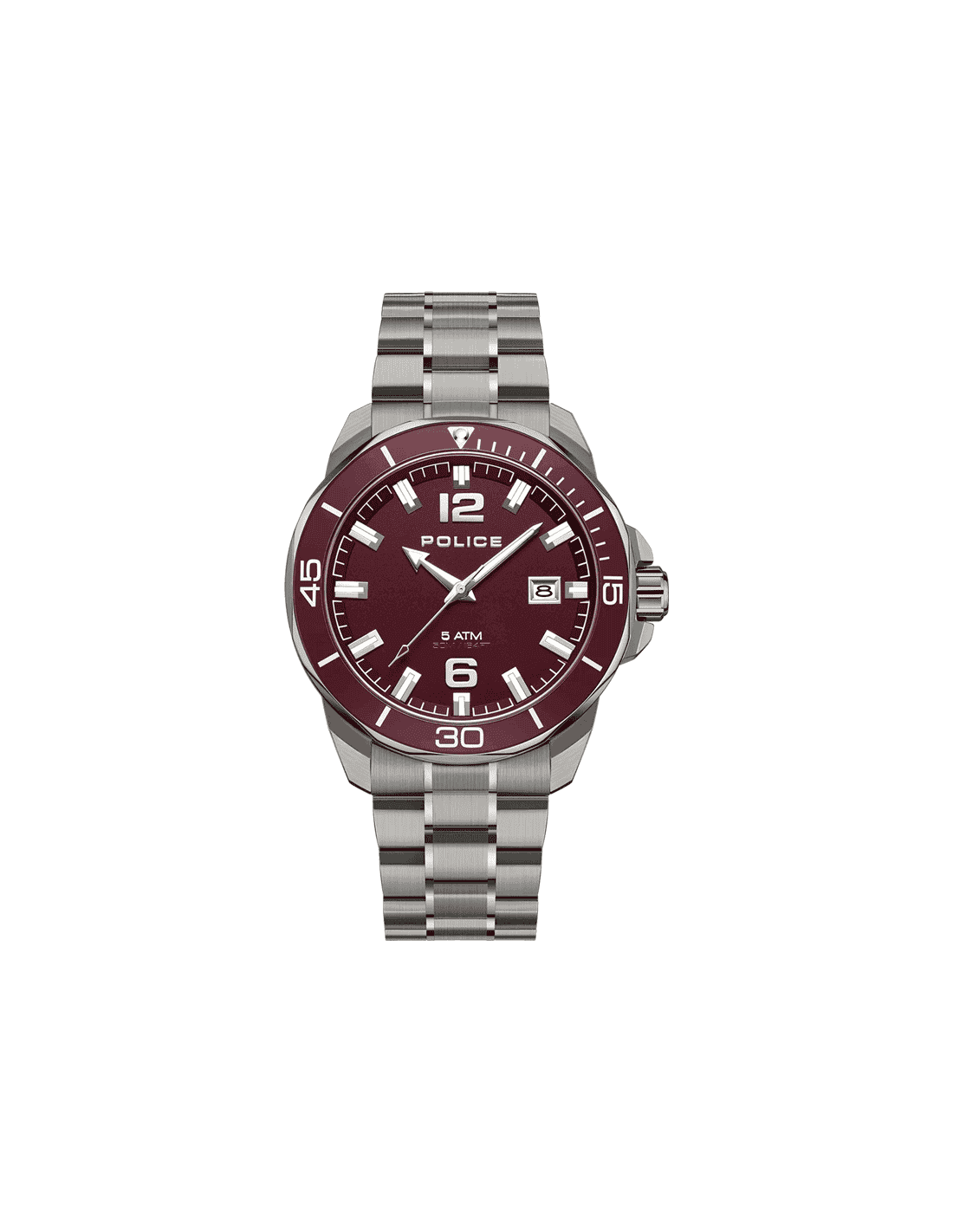 Police red clearance watch