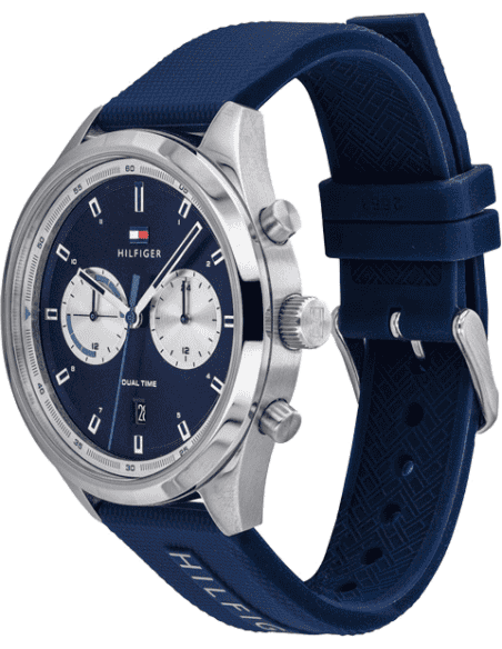 tommy hilfiger dual time watch