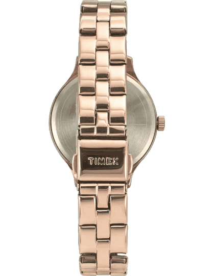 Rose gold watches online timex