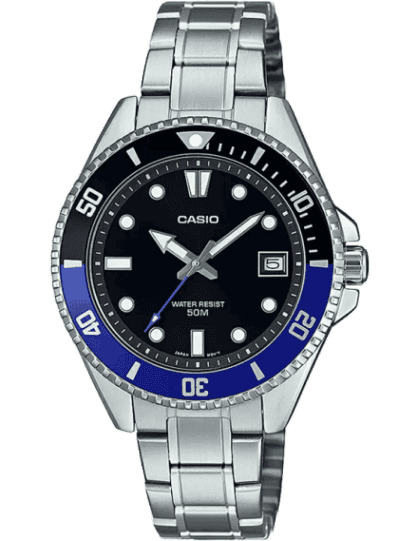 Buy Casio A2196 MDV-10D-1A2VDF ENTICER MEN Watch in India I Swiss T...