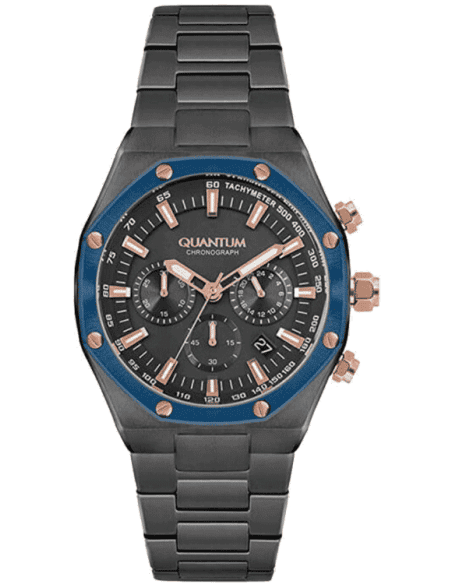 Quantum discount chronograph watch