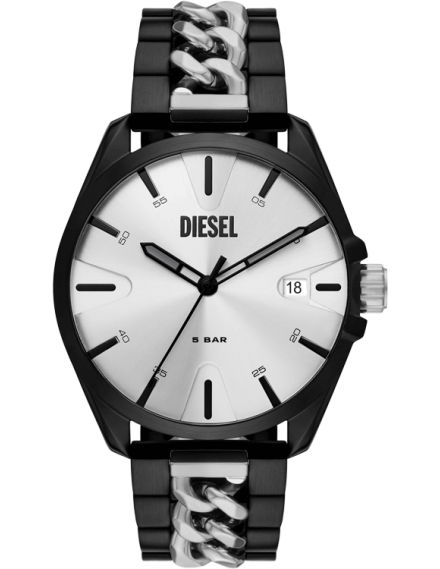 Diesel Men's Chronograph Mr. Daddy 2.0 Black-Tone Stainless Steel Bracelet  Watch 57mm - Macy's