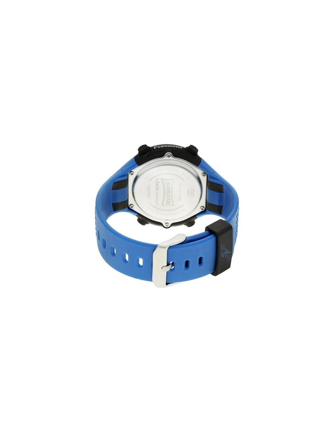 Sonata best sale pedometer watch