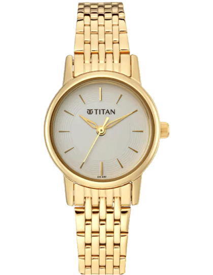 Titan Analog Ladies' Watch With Stainless Steel Strap Rose, 56% OFF