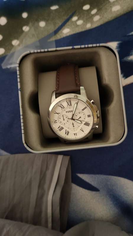 Fossil men's watch online fs4735